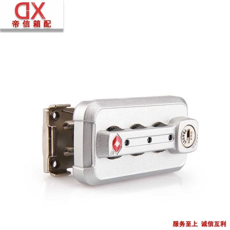 Lock Factory Supply Genuine TSA-S013-S018 Customs Password Fixed Lock Travel Metal Customs Password Lock