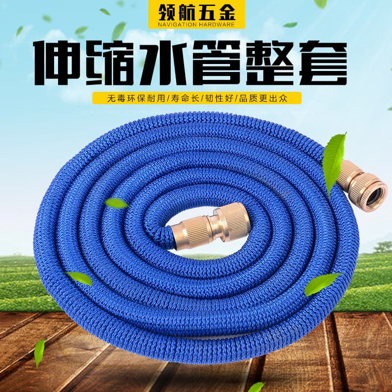 Factory direct wholesale TPE material household magic 3x stretch hose for garden watering, gourd tube