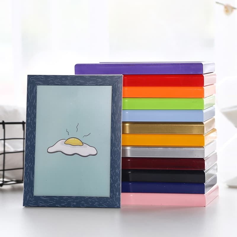 PVC Plastic Picture Frame Wholesale Creative Photo Frame Tabletop Stand 6x4 inch A4 Photo Frame Oil Painting Frame Factory Direct Drop Shipping