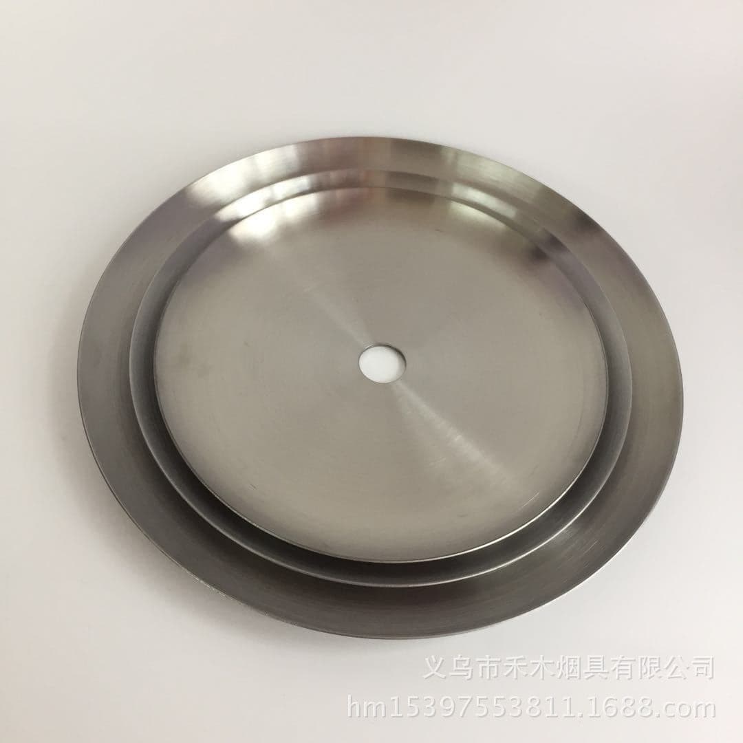 Hookah manufacturer stainless steel shisha plate tray shisha plate tray hookah accessories factory