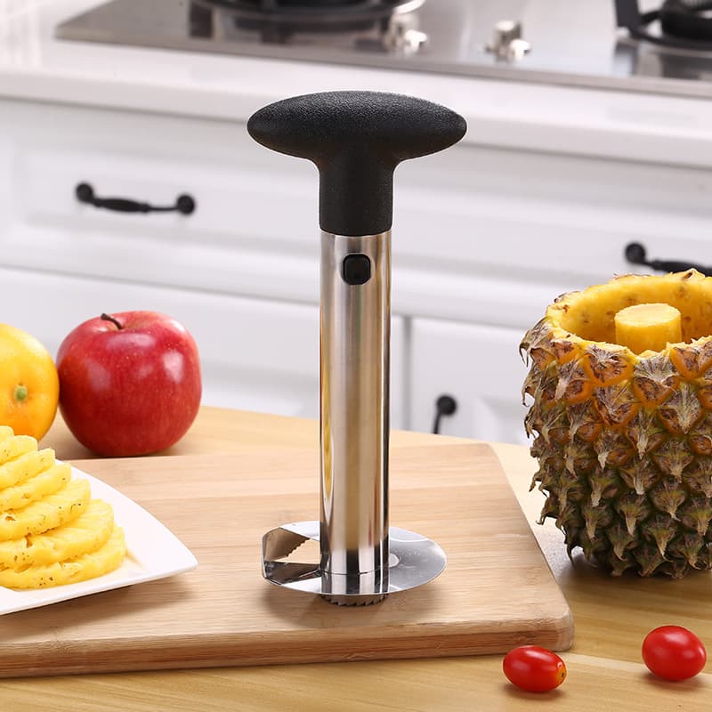 Stainless Steel Pineapple Peeler Kitchen Tool Set Fruit Peeler Gift Set Small Size Durable Blades For Peeling Pineapple