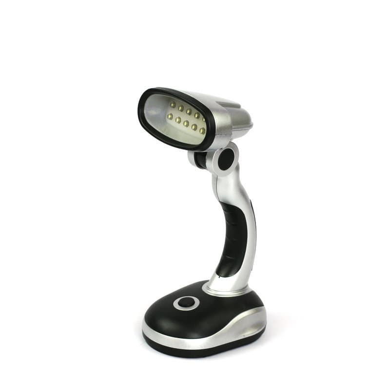 In Stock Wholesale 12 LED High Brightness Outdoor Camping Light Student Dormitory Reading Light Camping Lantern Eye-Care Desk Lamp