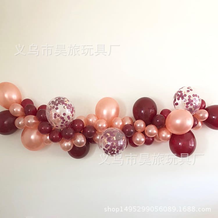 New DIY balloon shape decoration set balloon string wedding wedding decoration balloon