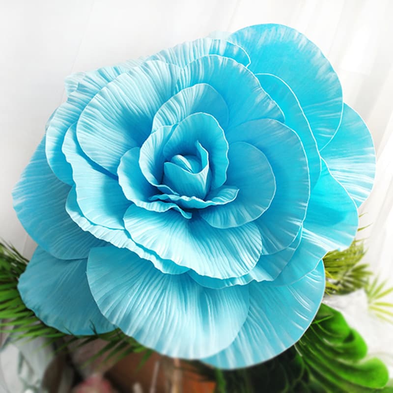 High-End Artificial Peony Flower Heads Western Roses Wedding Decoration Fake Flowers for Marriage Outdoor Photography Props Home Decoration