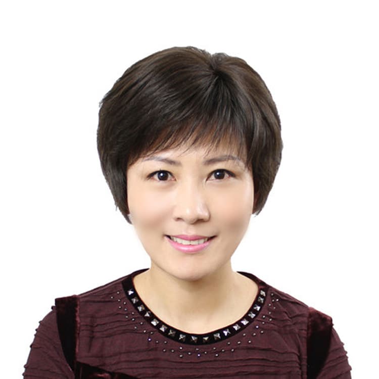 Manufacturer's whole wig hair cover, real hair, real hair for the elderly, straight hair, short hair hair cover, middle-aged and elderly women's wig
