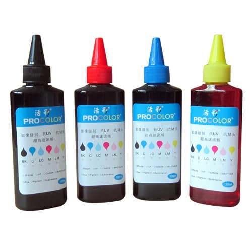 For Inkjet Printer Ink Refill Universal Black Color Four-Color Large Capacity Bottled Free Shipping