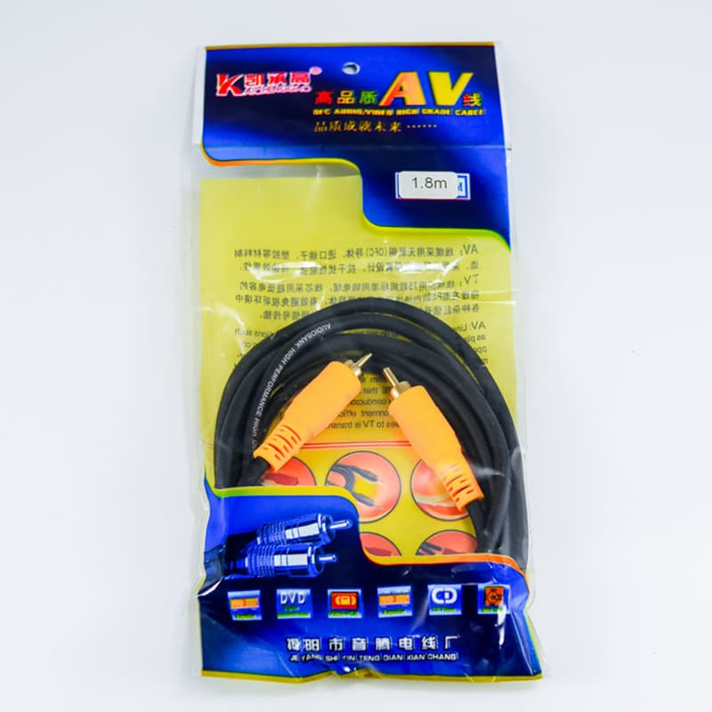Kaicheng High-Definition Video Coaxial Cable Audio Cable RCA Phono Cable Video Connection Cable Digital HD Coaxial Cable