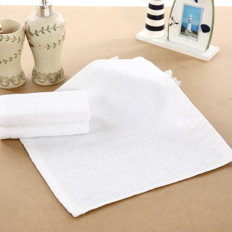 White square towel, hotel hand towel, bath and foot massage square towel wholesale, manufacturer wholesale pure cotton