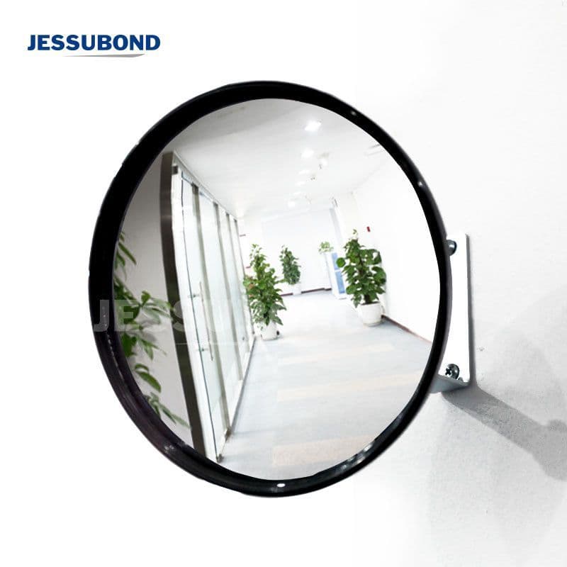 Jiebang portable convex security mirror 16cm, supermarket surveillance, road monitoring, wide-angle view, corner mirror, garage.