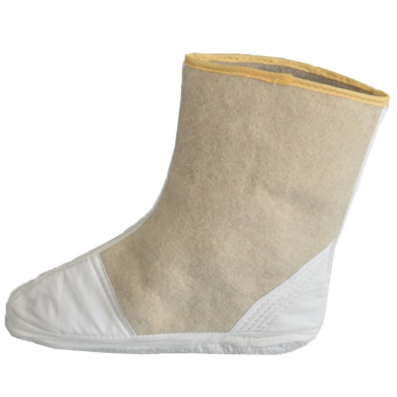 Bulk wholesale labor protection wool felt socks warm protective foot covers breathable thickened rain boots miner underground felt socks