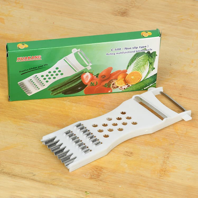 Factory Direct Mini Multi-functional Vegetable Cutter 5-in-1 Slicer Grater with Apple Peeler - Boxed