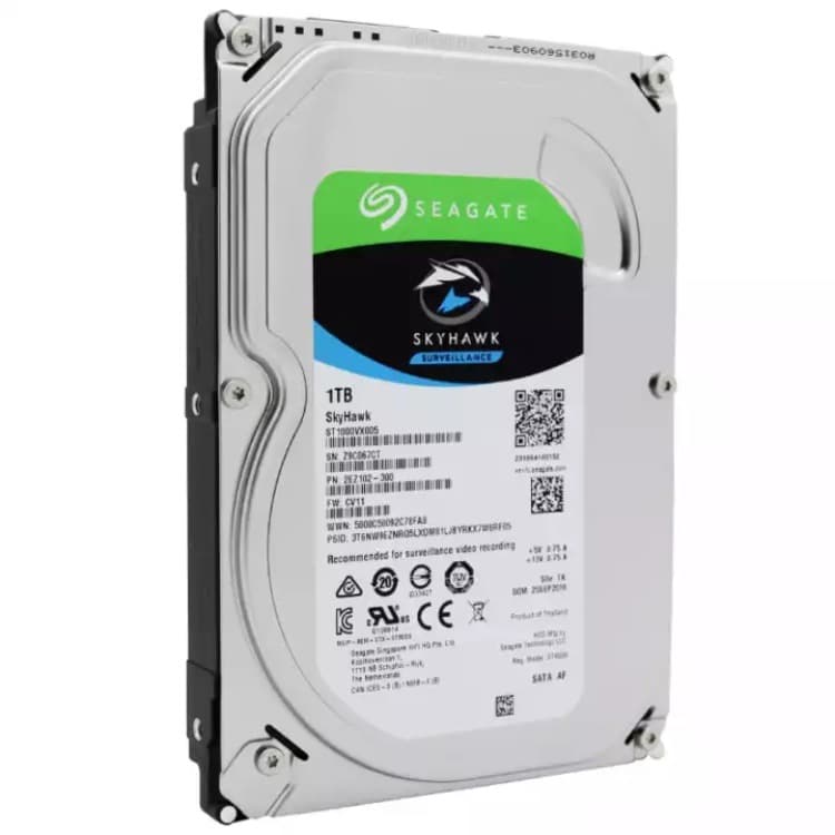 Seagate Security Surveillance Hard Drives: 1TB, 2TB, 3TB, 4TB, 6TB, 8TB, 10TB, DVR/NVR Recording Hard Drives