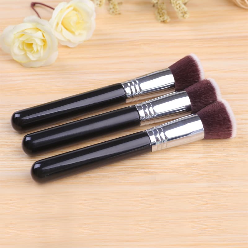 Factory Direct Single Flat Top Foundation Brush, Angled Flat Top BB Brush, Powder Brush, Foundation Brush, Makeup Tool