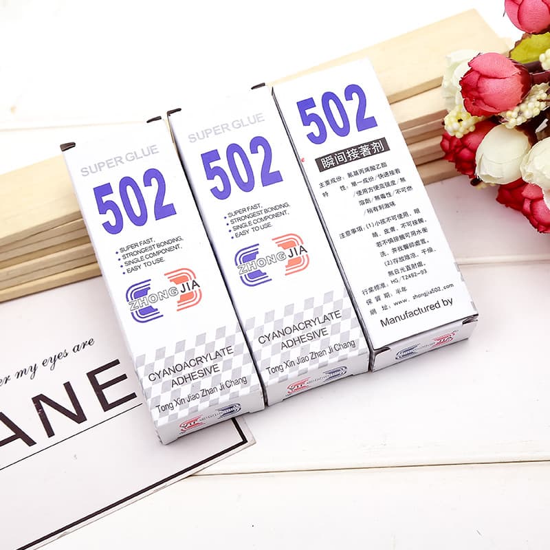 Office Universal Glue 502 Adhesive Wholesale, Super Fast-Drying Instant Adhesive, Special Bonding Agent for Shoe Repair