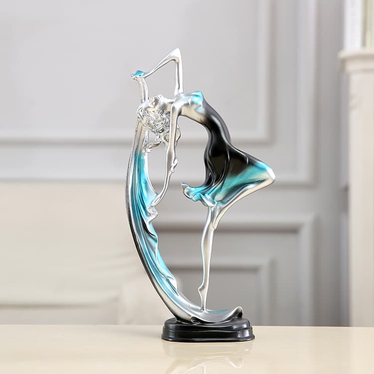 Handmade Resin European Style Home Decorations Living Room Ladies Craft Gift Display Piece Wedding Present Creative Artwork