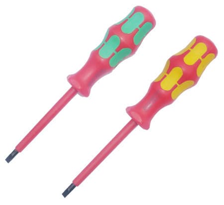 Factory Direct Tool Steel Insulated Slotted and Phillips Screwdrivers for Electricians