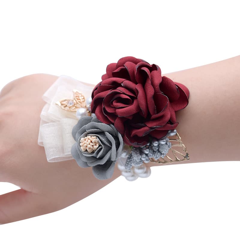 Wedding Supplies 675 Korean Style Bride Simulation Flowers Bridesmaid Wrist Flowers Amazon Gifts Real Price Decorative
