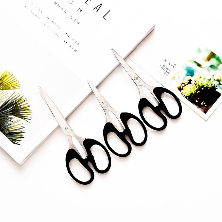 Creative office scissors, multi-purpose tailor scissors, student DIY paper cutting knives, household stainless steel small scissors