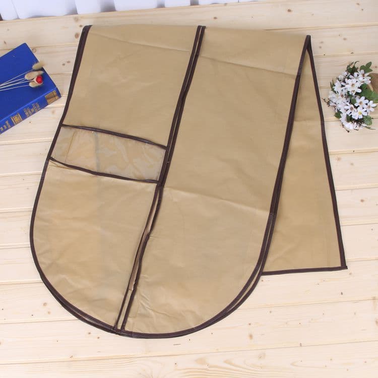 Custom Suit Bags, Non-Woven Dust-Proof Zipper Bags, Dress and Wedding Dress Storage Bags, Suit Dust Covers, Logo Printable