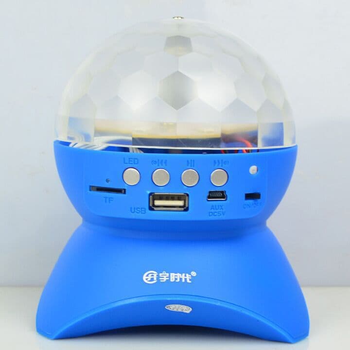 JT603 Wireless Bluetooth Stage Light SD Card Mini Home Audio