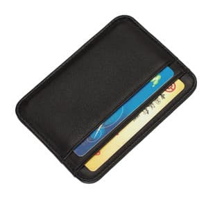 Ultra-thin Sheepskin Mini Card Holder Soft Leather Lightweight Bank Card Case Small Wallet Genuine Leather Creative Simple Card Pouch