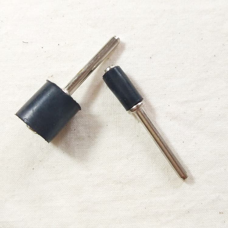 Electric grinding and hanging grinding accessories, sand ring connecting rod, large and small rubber posts, clamp rods, large and small sand ring rods, pet manicure