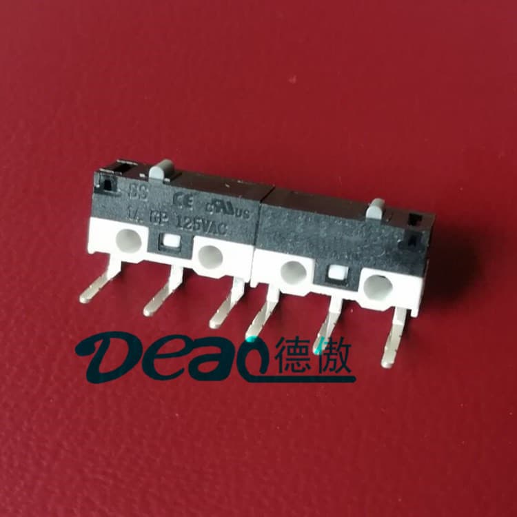 Left-side PCB terminal mouse micro switch, keyboard micro switch, 3A smart lock micro switch factory