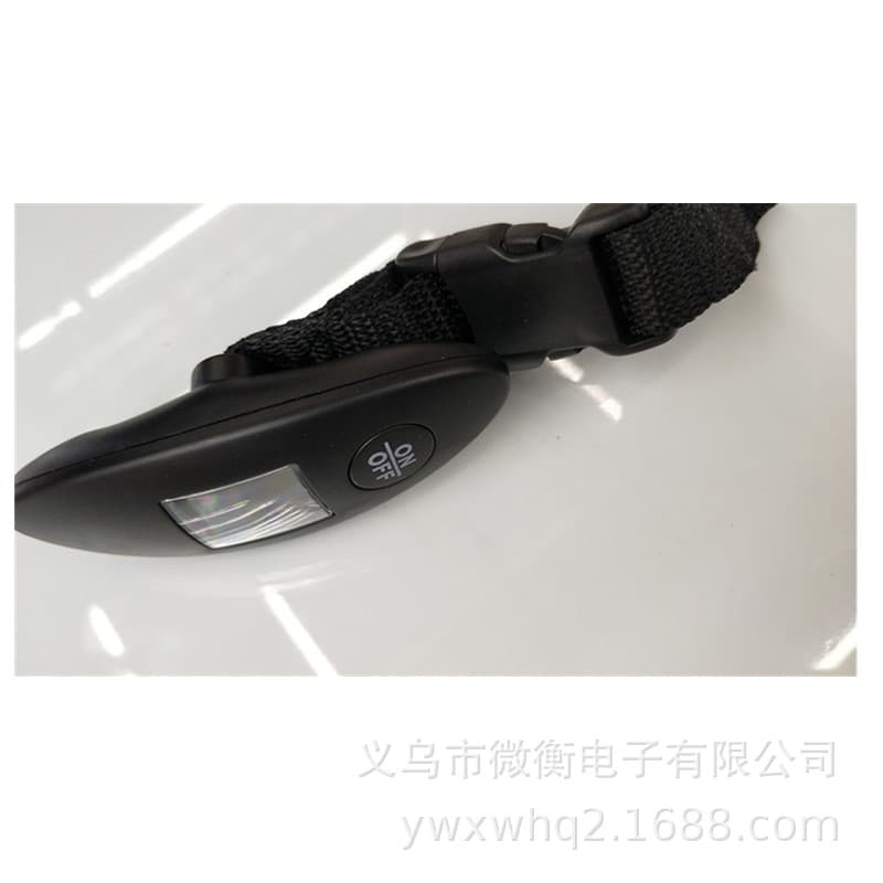 50kg Electronic Hand Scale, Tapered Scale, Luggage Scale, Fishing Scale, Standard Black without Backlight