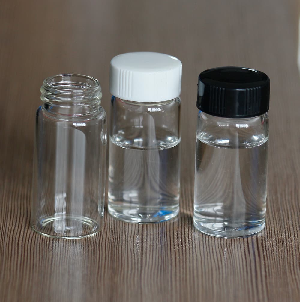 20ml Glass Bottle, Clear Tubular Screw-Thread Sample Bottle, Reagent Bottle, Small Sample Bottle, Retention Sample Bottle