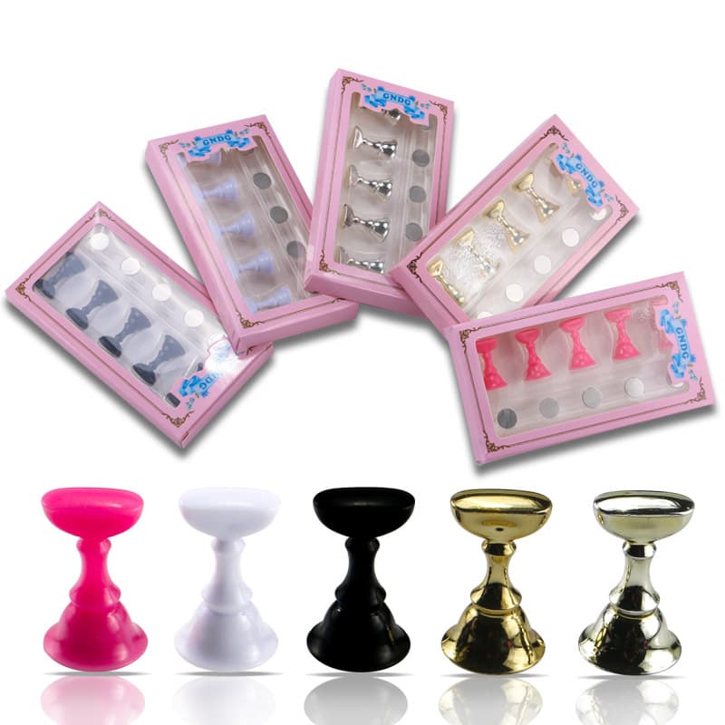 Finger Concubine Manicure Chess Piece Practice Stand Chessboard Support Nail Art Display Acrylic Nail Polish Base Nail Tip