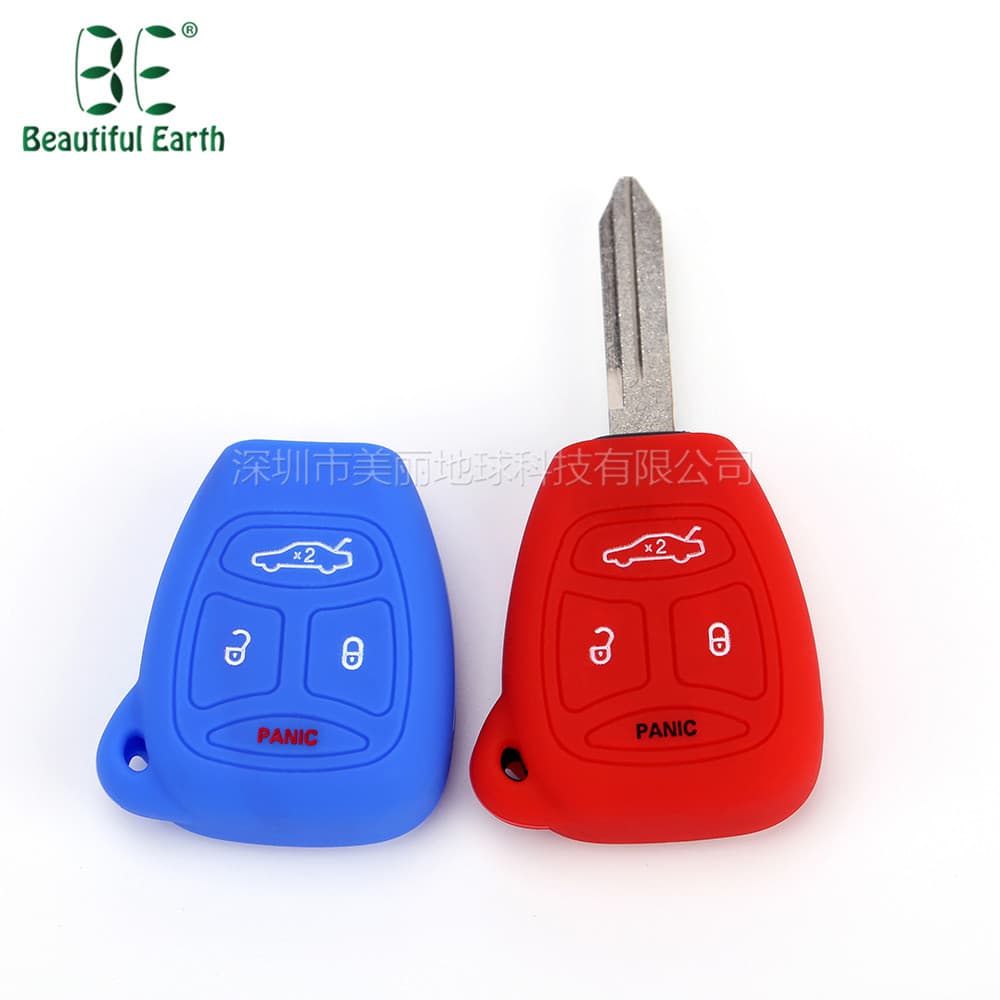 Silicone Key Case Cover for New Jeep Grand Cherokee Car Key Fob