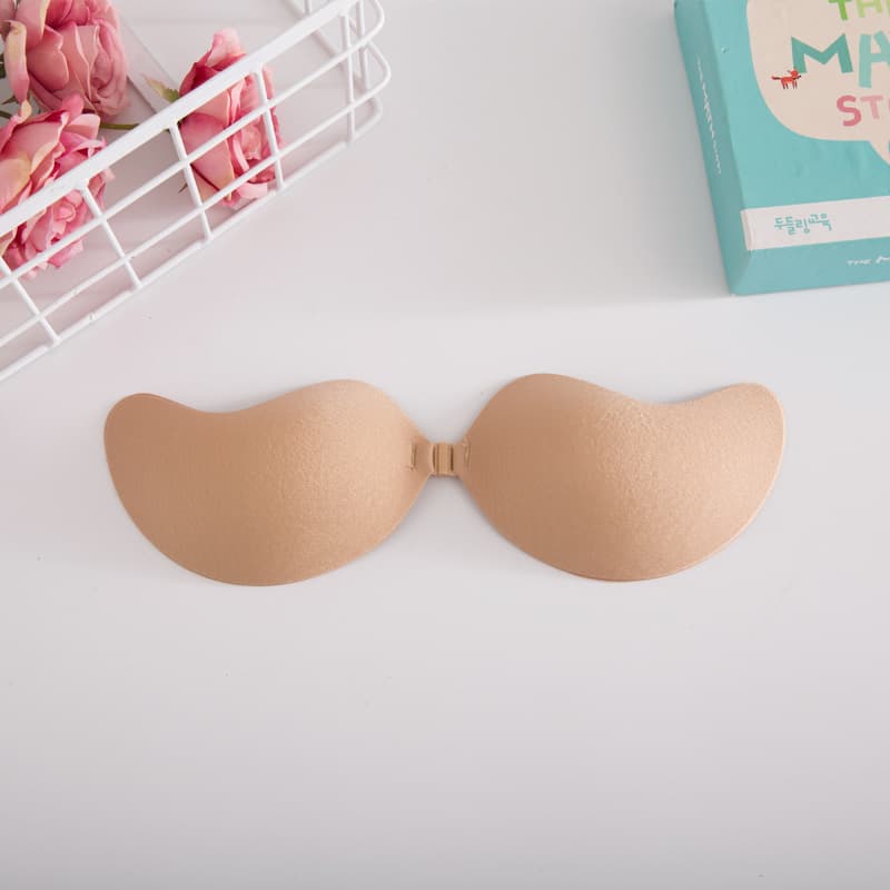 Thickened Mango Breast Patch Silicone Invisible Bra Without Rims Push-Up Bridal Wedding Dress Breast Patch Silicone Invisible Bra