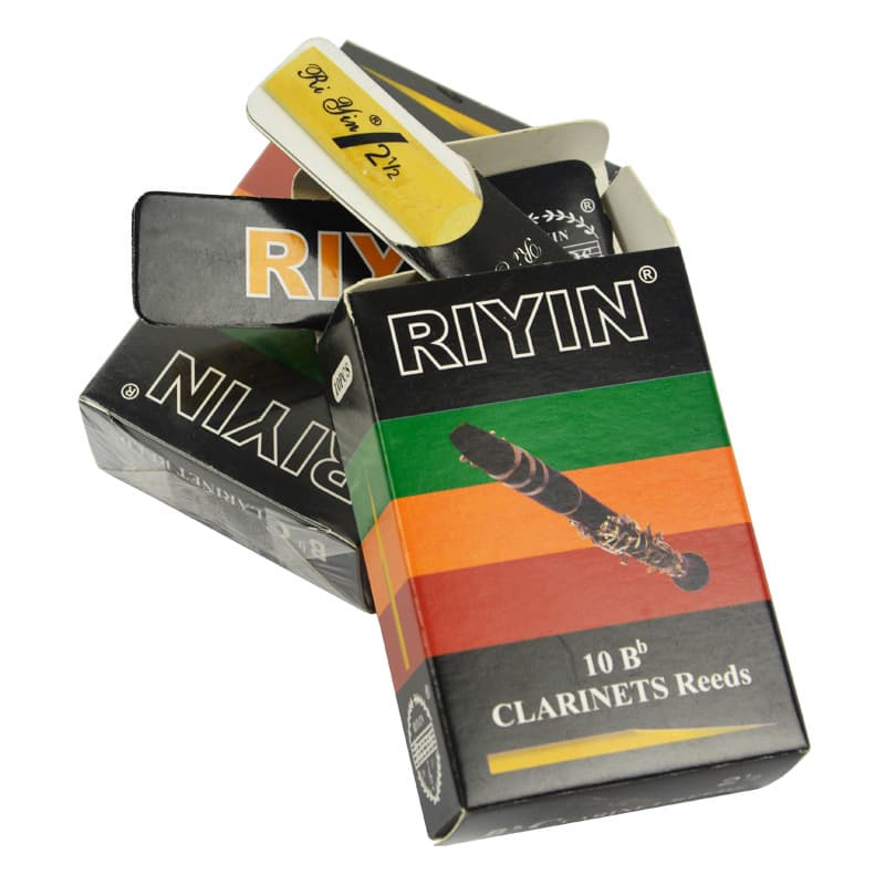 Clarinet Clarinet Clarinet Mouthpiece Down B Tune 10 Pieces in Black Box RIYIN2 2.5 3 Clarinet Mouthpiece
