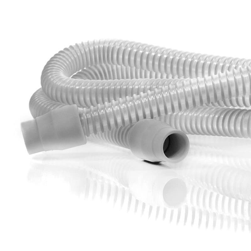 1.8-meter universal tubing for ventilators and various face masks for non-invasive ventilators.