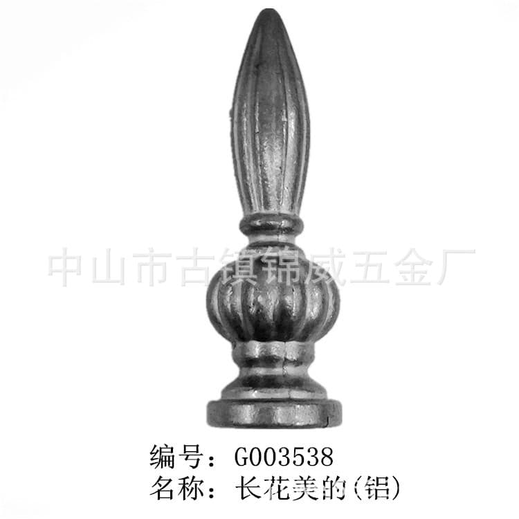 Long Flower Beauty Zinc Alloy Aluminum Alloy Die-cast Decorative Head, Pendant Lamp Table Lamp Craft Decorative Ornament Lighting Accessories
