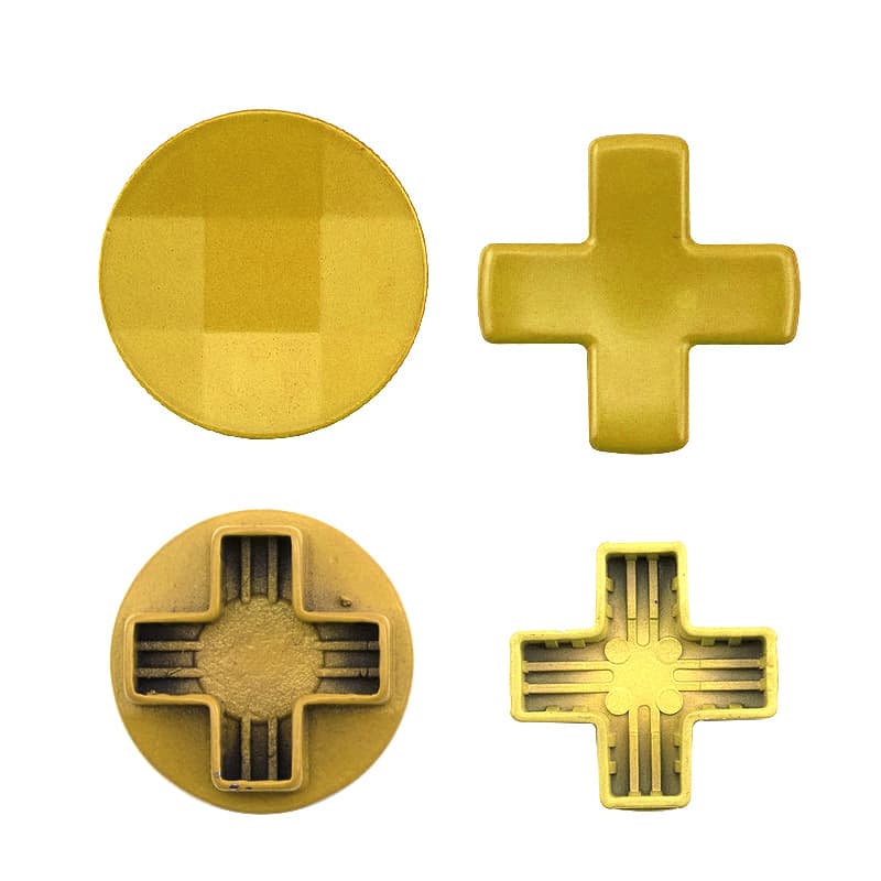 Compatible with Xbox One Elite Controller Buttons, Xbox One Elite D-Pad Disc Replacement Metal Buttons