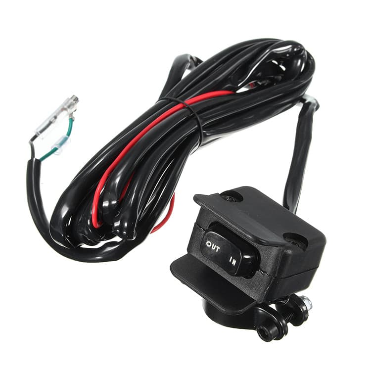 Electric Winch Switch Control Line Relay Handle Remote Wireless Accessories Repair Off-Road Vehicle Modification Self-Rescue