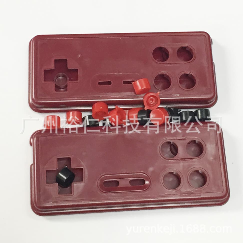 FC NES Controller Shell 8-Bit Game Console Controller Housing FC Game Console Controller Shell Material Yellow Cartridge Game Console