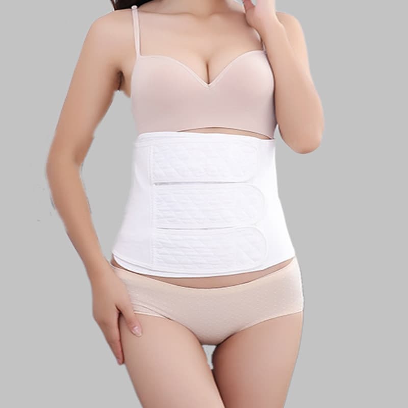 Summer Postpartum Maternity Belly Slimming Belt, Breathable Gauze Pure Cotton for C-Section and Natural Birth, Combed Cotton
