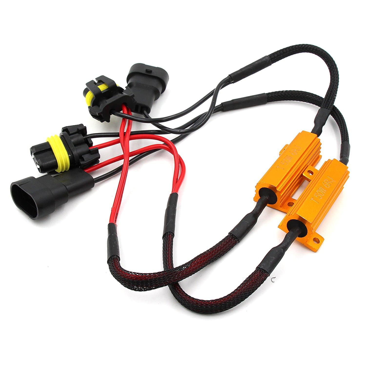 Car Led Headlight Resistor Decoder 9005/9006/h7/h11 Fog Light Led Decoder Electronic Component Resistor Hot Sale