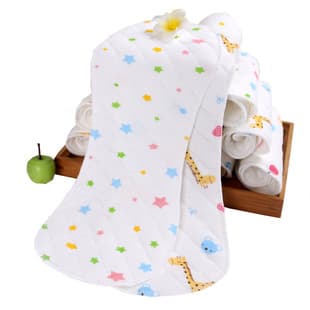 Baby Products Newborn Printed Peanut-Shaped Diaper Cotton Infant Absorbent Anti-Stain Diaper