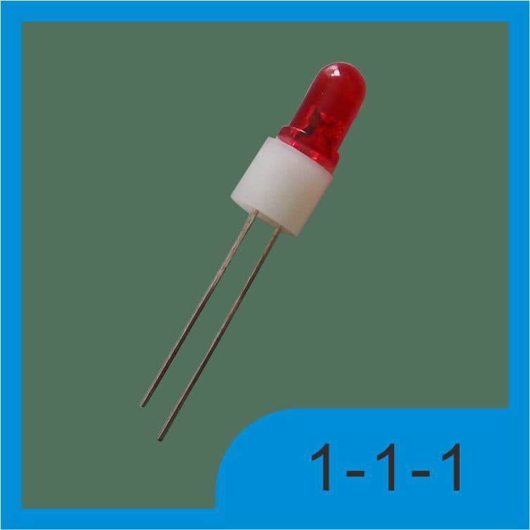 LED Standoff 4mm LED Spacer Nylon Dual Hole LED Holder Insulated LED Standoff LED Dual Slot Socket