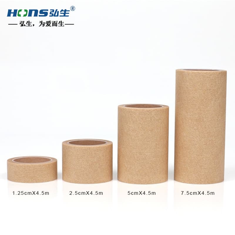 Skin Tone Medical Nonwoven Tape Paper Flesh Color Eye Beauty Eyelash Extension Adhesive Invisible Patch Breathable Injection Infusion