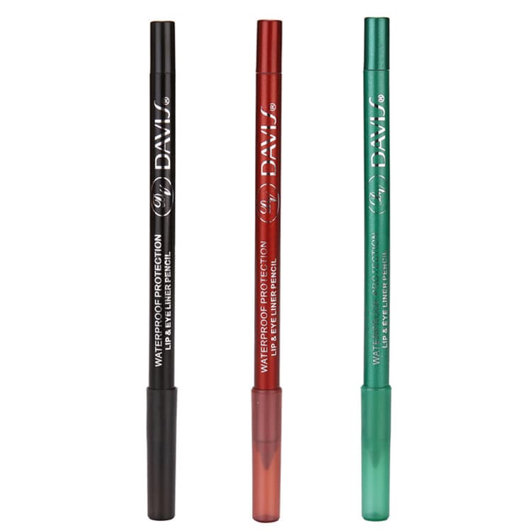 Cross-border Eyebrow Pencil Set 10-Pack Mixed Colors, Glitter Eyeliner Pencil, Sharpener Included, Waterproof Highlighter Eyeshadow Pencil, Sharpenable Small Gel Pencil