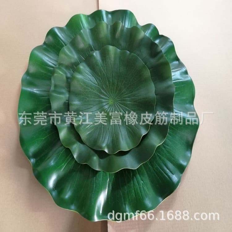 Simulation lotus leaf false lotus leaf EVA lotus leaf 10-60cm