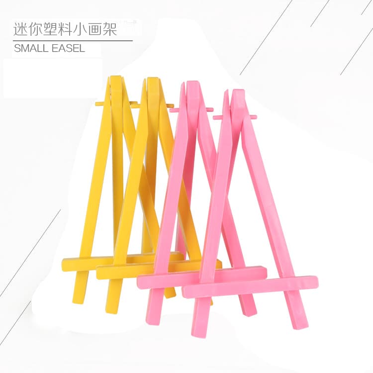 Art Mini Plastic Phone Stand Foldable Digital Oil Painting Sketch Desktop Display Photo Frame Tripod