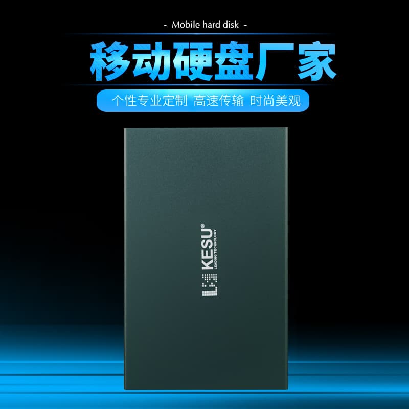 KESU 2.5-inch Portable Hard Drive Wholesale Ultra-Slim 250GB Plastic Hard Drive LOG