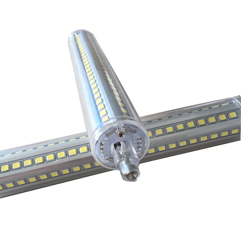 R7S horizontal plug lamp LED 22*189mm with PC cover 15W 144 SMD2835 360° R7S LED