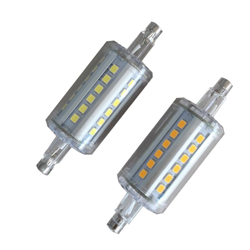 New hot-selling LED R7S 25mm 360-degree illumination R7S 2835 5W 78mm LED horizontal plug lamp J78