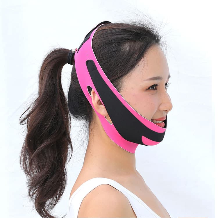 Korean Non-Surgical Face Slimming Mask, Chin Slimming, Non-Surgical Face Bandage, V-Shape Face Tool, V-Shape Face Lifter, Lifting Bandage Mask